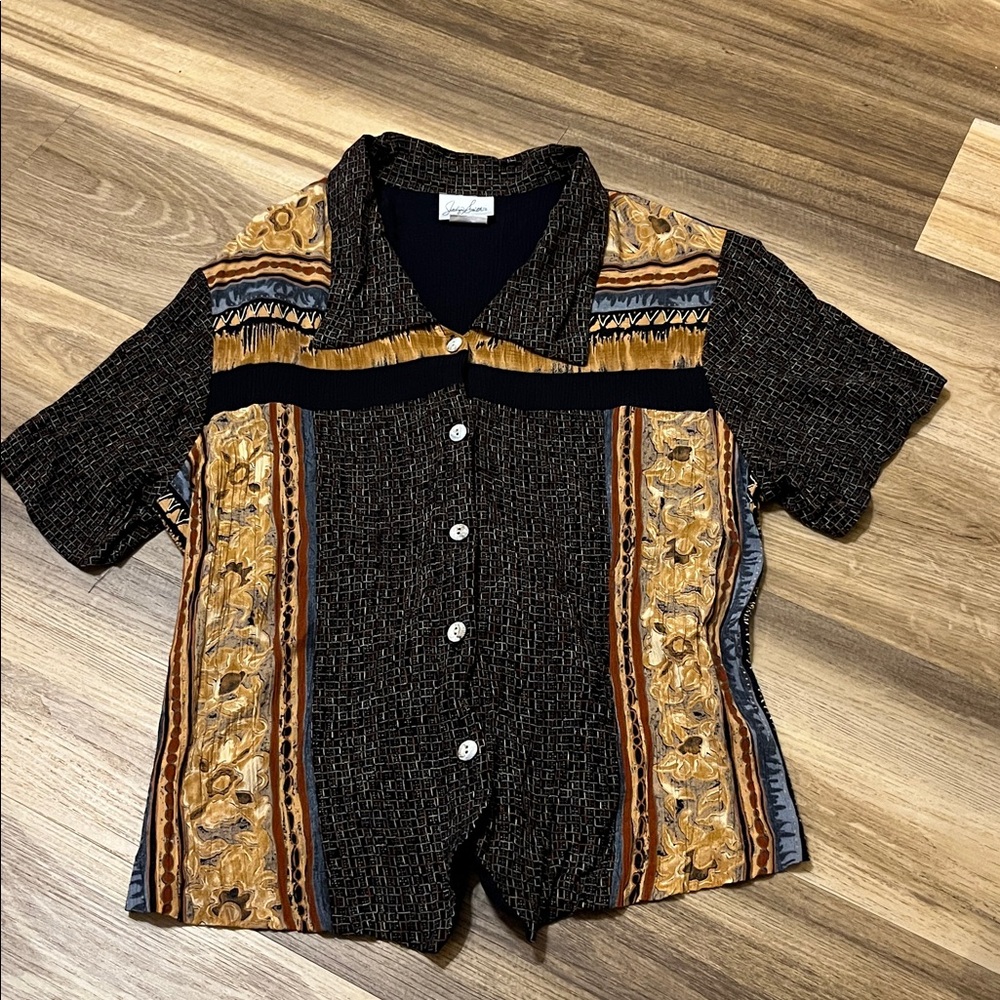 Jaclyn Smith vintage plus size blouse 20W